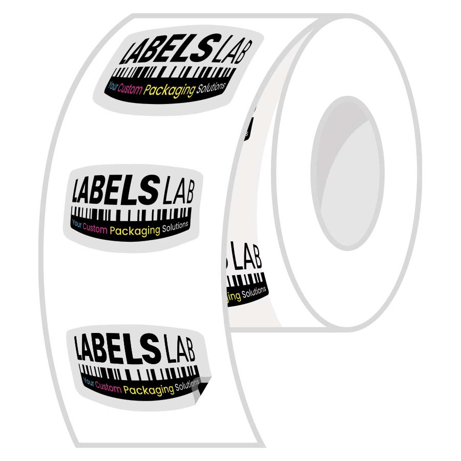 Clear roll labels